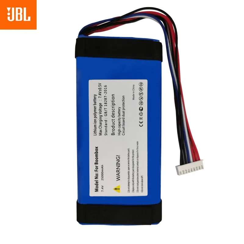 Top Brand 100% New 25000mAh Battery GSP0931134 01 for JBL Boombox Boombox 1 JEM3316 JEM3317 JEM3318 Player Speaker Batterie