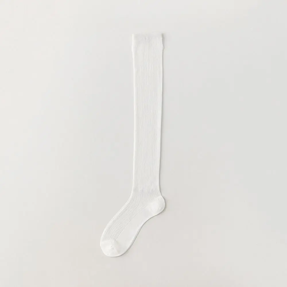 Calzini elastici in rete al polpaccio Lolita JK tinta unita Calza ultrasottile a tubo centrale Calzini traspiranti Calza a tubo alto per balletto