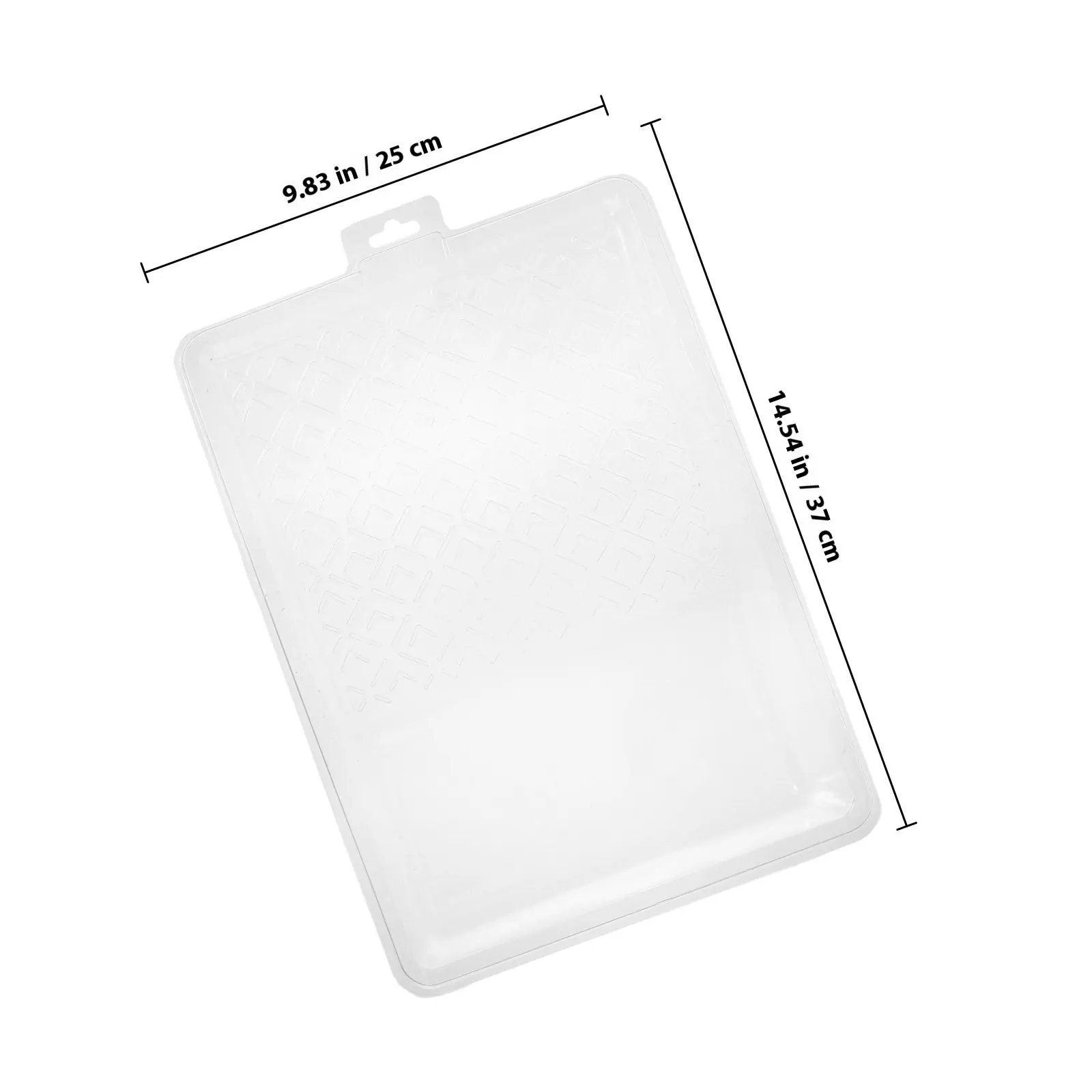 5pcs Transparent Plastic Paint Tray Liners – Disposable Painting Accessories for Rollers & DIY Decoration