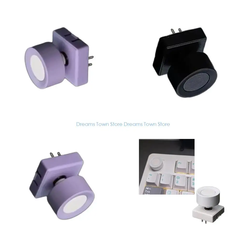 HX6A Hi86 Upgraded Gaming Keyboard Metal Knob Detachable Rotary Knob Tool Precise