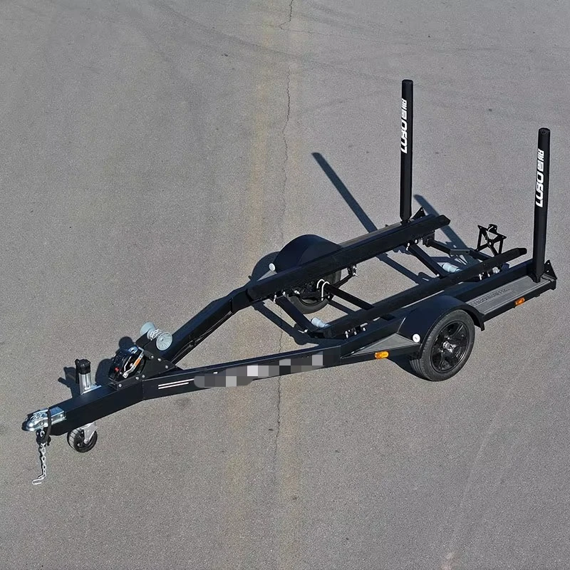 

China LUBO New Design Motorboat Trailer WaveRunner Trailer Jet Ski Trailercustom