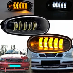 Fog Light Assembly Led Headlight driving light for Daewoo chevrolet lanos sens 50W fog lamp Running Light