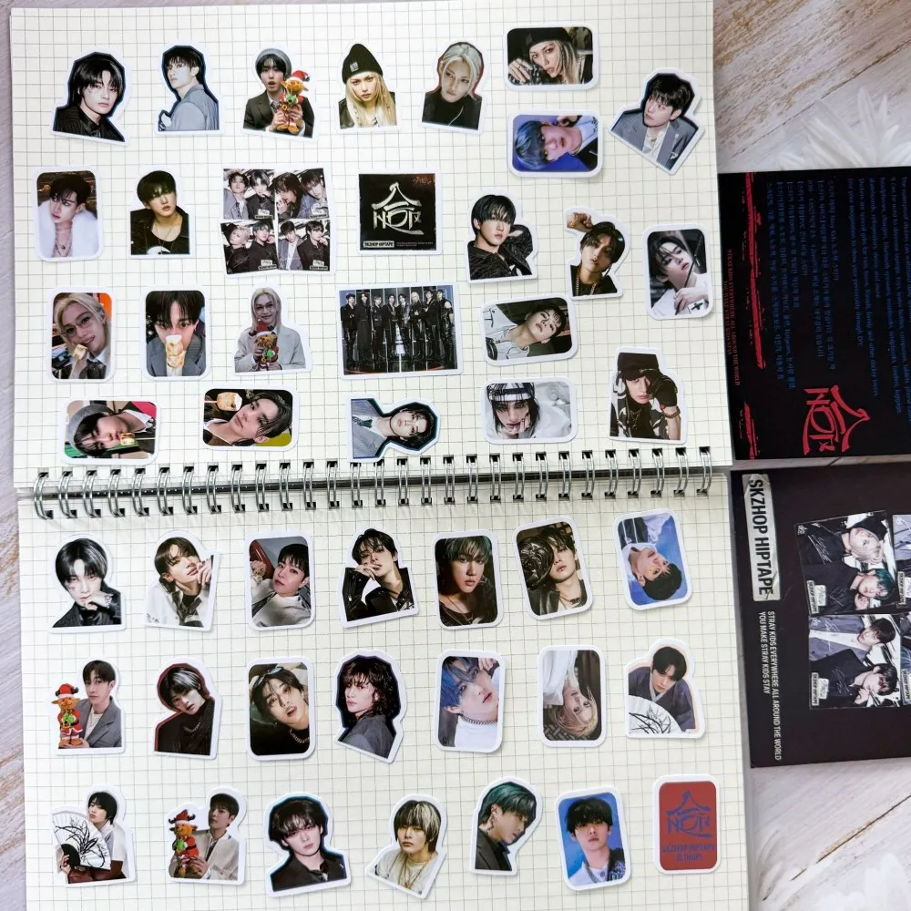 99 قطعة Straykids تفعل ذلك KPOP مجموعة موسيقى البوب ألبوم جديد سكوتر كمبيوتر محمول باد كوب ماء الديكور ستار الكتابة على الجدران ملصقات هدية #3