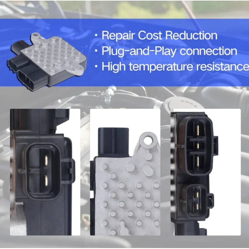 

Модуль управления вентилятором охлаждения радиатора 1355A124 для 02-10 MAZDA MITSUBISHI 11-13 MAZDA 6 V6, 2002-2006 MITSUBISHI LANCER