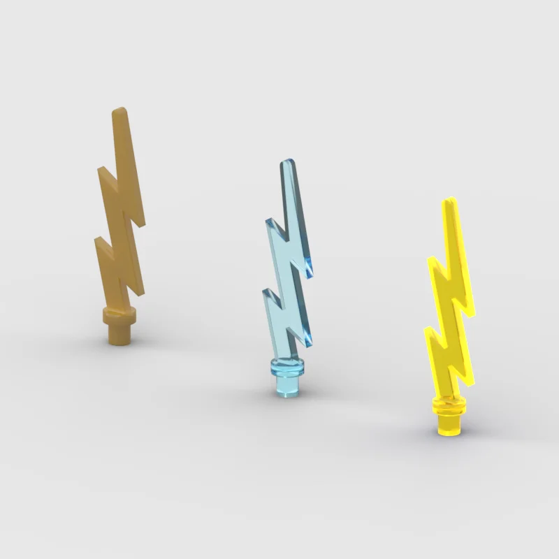 *Electric Bolt* 1508 20 pcs DIY enlighten block brick part No. 27256  Compatible With Other Assembles Particles