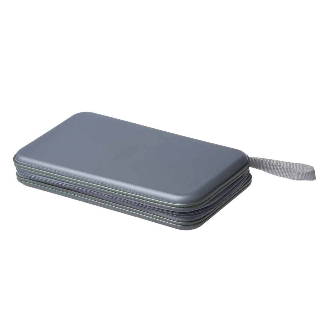 

A73E-80 Disc Album CD DVD Carry Cover Case Wallet Storage Holder Bag Hard Box - Silver
