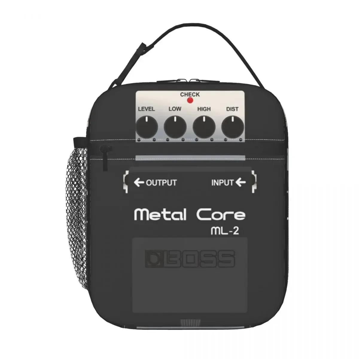 Boss Overdrive Bluesbreaker Guitar Pedal Insulated Lunch Bag for Women Kids Portable Food Boxes Thermal Lunch Box Tote