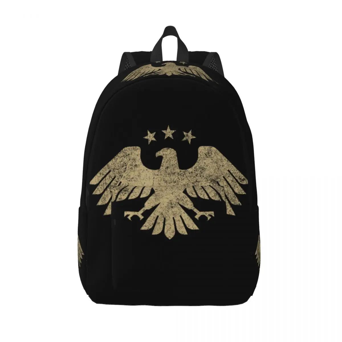 حقيبة ظهر كاجوال برمز نسر سوريا 2025 مع جيب للأعمال الطلابية حقيبة نهارية شورية فخورة للرجال والنساء حقيبة كتف جامعية