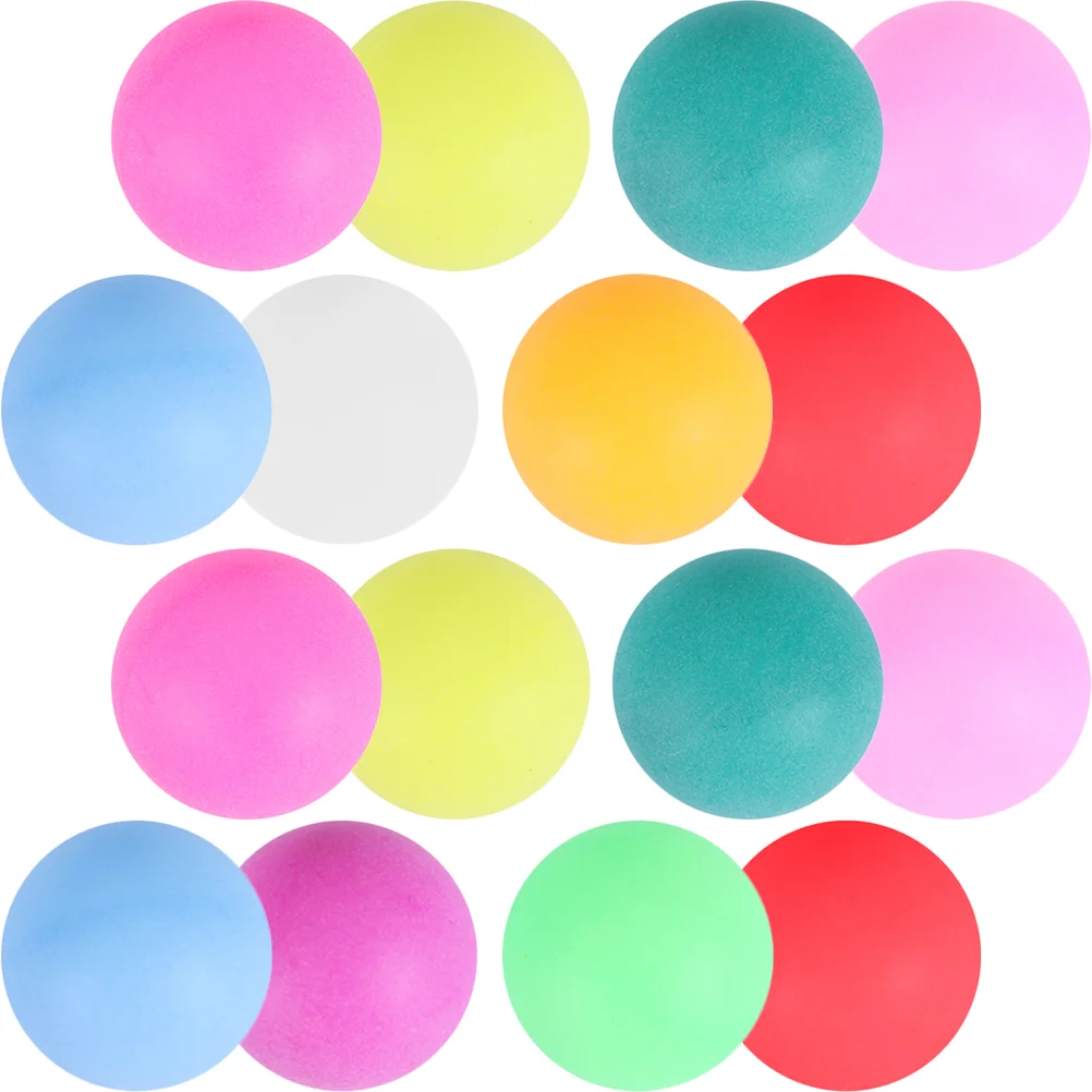 150 Pcs Color Table Tennis Mini Lottery Balls Plastic Seamless Entertainment Bar Game Props Pp Party Activity Favors