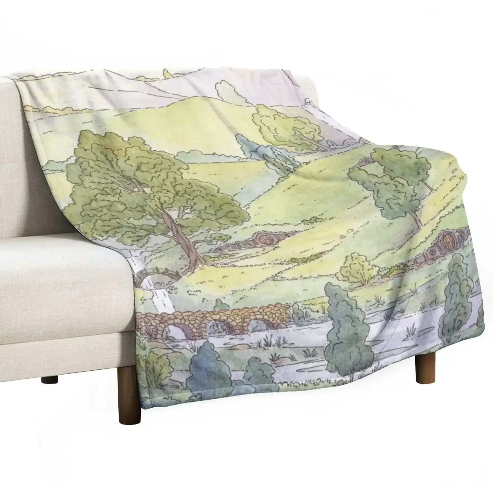 

The Great Tree Throw Blanket Designers Hairy sofa bed Blankets