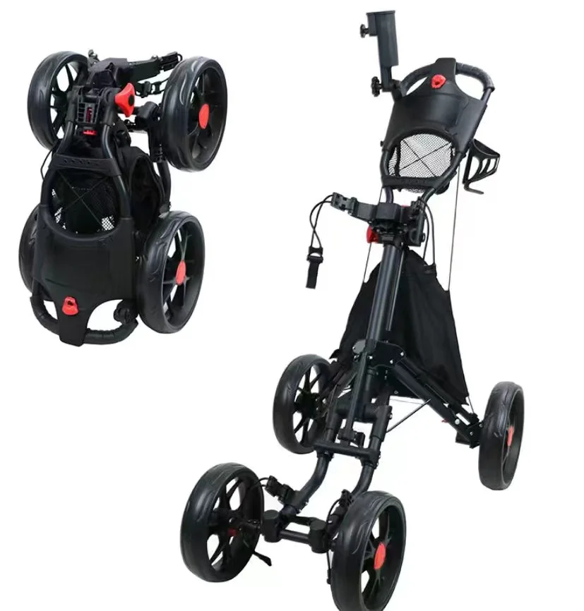 

ESWING Hot sale Four Wheel golf trolley Foldable Golf Cart