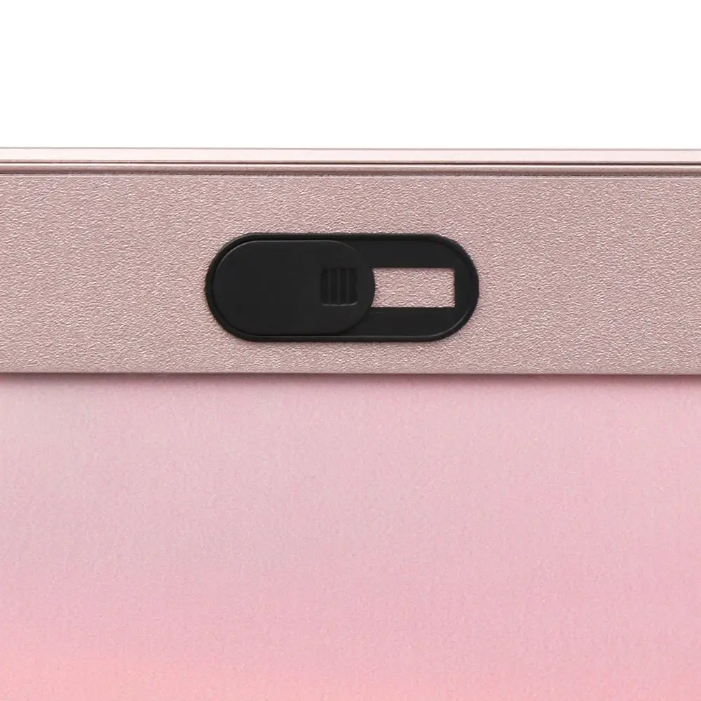 Lente de plástico autoadesiva adesivo de privacidade webcam capa câmera obturador ímã slider para web portátil ipad pc mac tablet