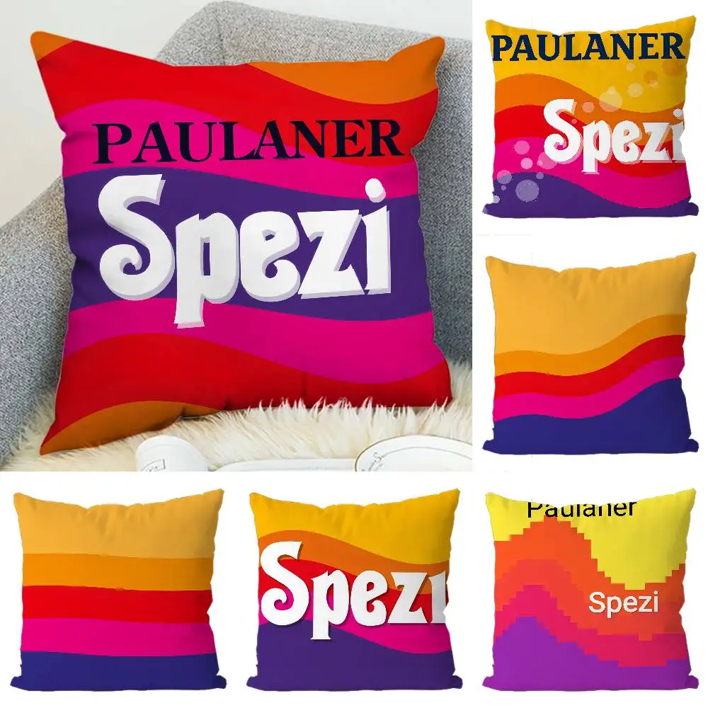 

Paulaner S-Spezi Pillow Case Luxury Double-sided For Car Pillows 45x45 Cushions Cover Home And Decoration Sofa Pillowcase 50x50