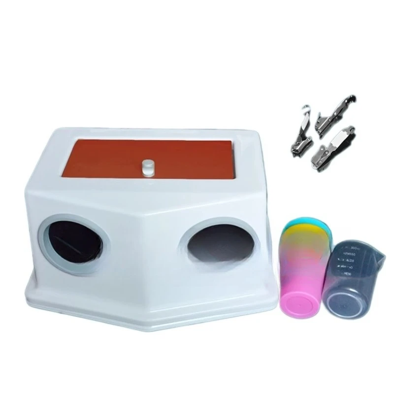 

X-ray film manual processing black box dental manual washing machine X-ray simple washing box