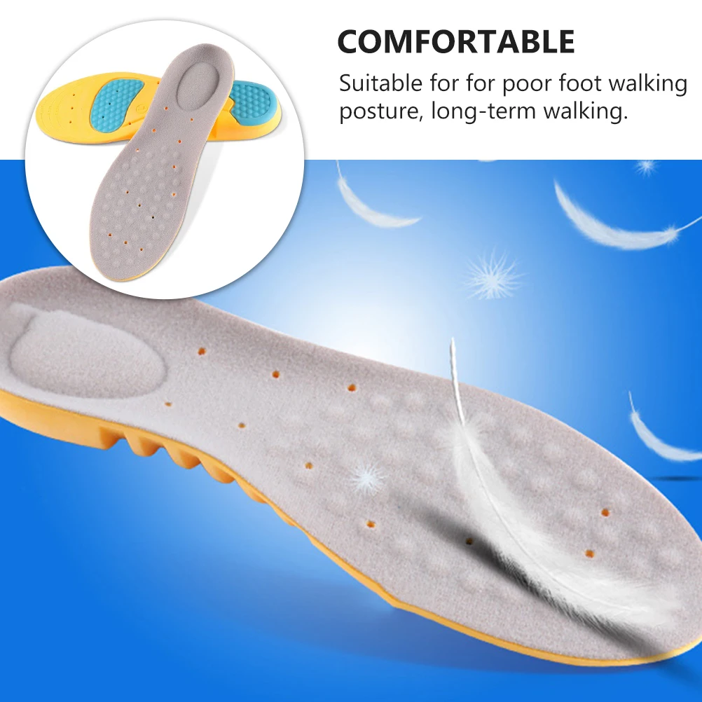 

Basketball High Elastic Memory Insole Men and Women Insoles Sponge Thicken Pads
