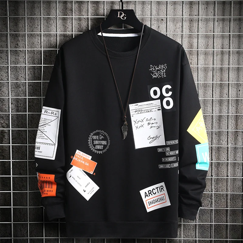 Sweatshirt for Mens Clothing New in Hoodies & Sweatshirts Hoodies Anime Y2k Clothes Sport Gym Graphic Hoodie Men Goth