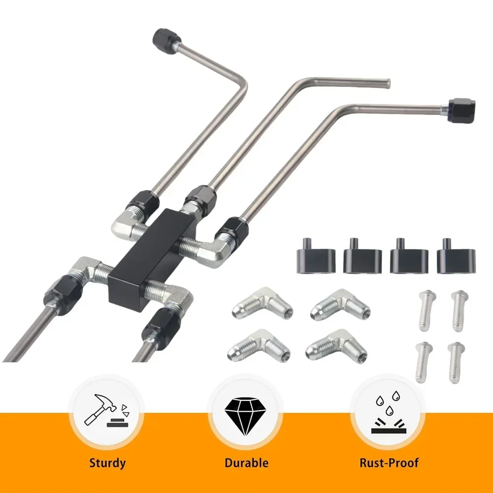 

Для двигателей LS1, LS2, LS3, LS6, LS7, LS9 LSX, новый крестовый паровой комплект охлаждающей жидкости из нержавеющей стали AN4 LS
