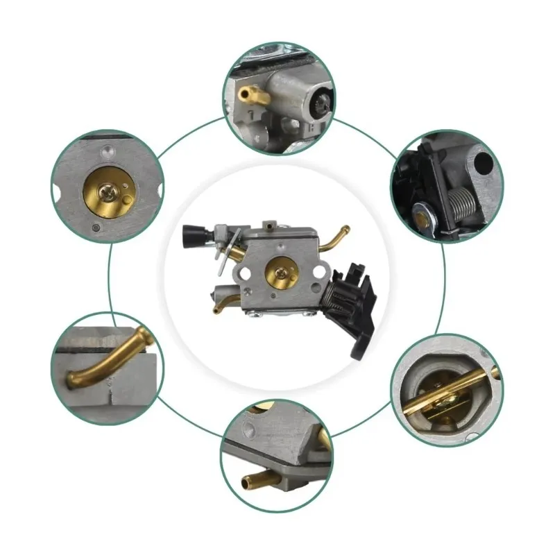 ABZC-ZAMA C1M-EL37B 506450401 For 445 450 445E 450E JONSERED CS2245S 506450401 Chainsaw Replacement Carburetor Set