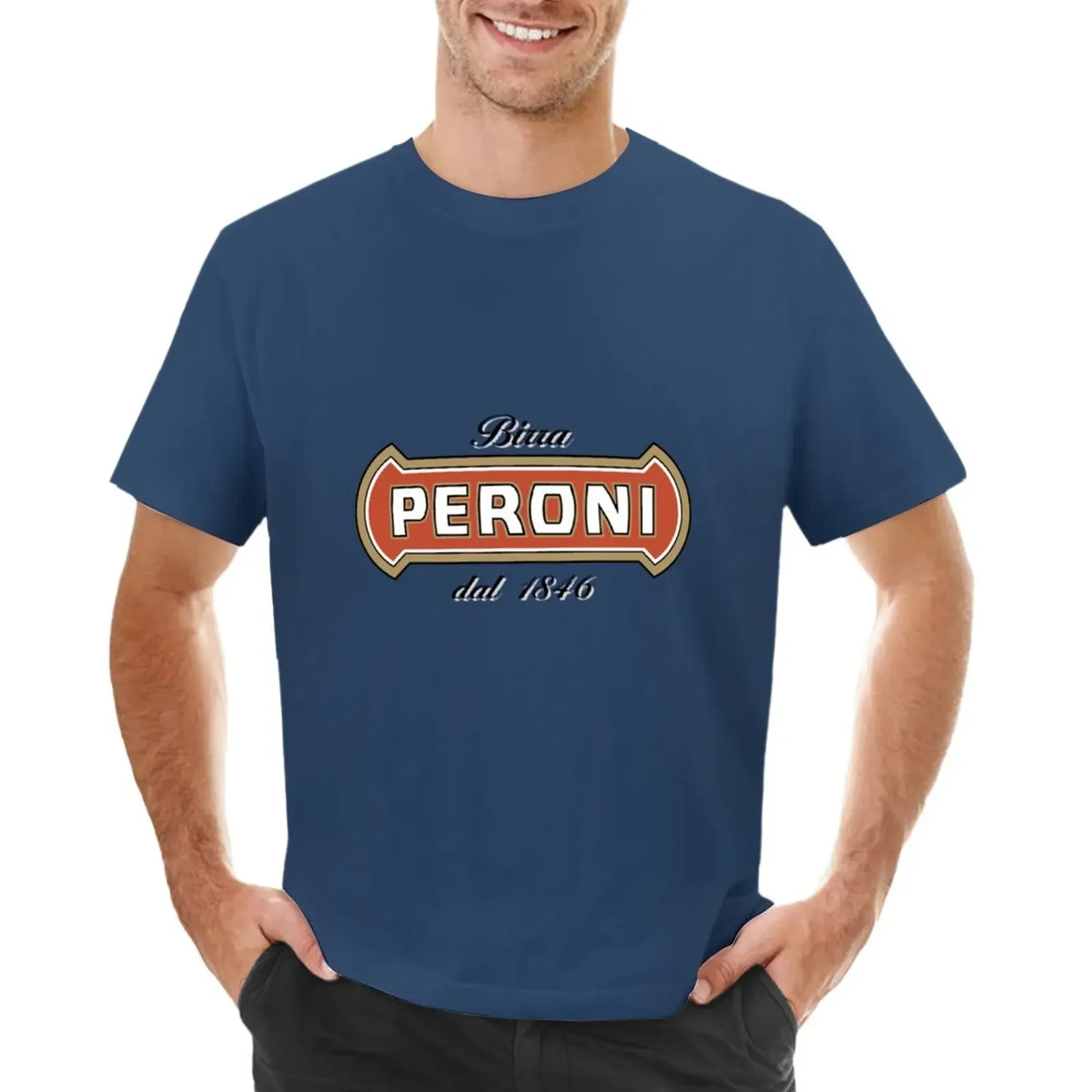 Peroni 1846 - Italy T-shirt customs heavyweights for a boy Men's t shirts