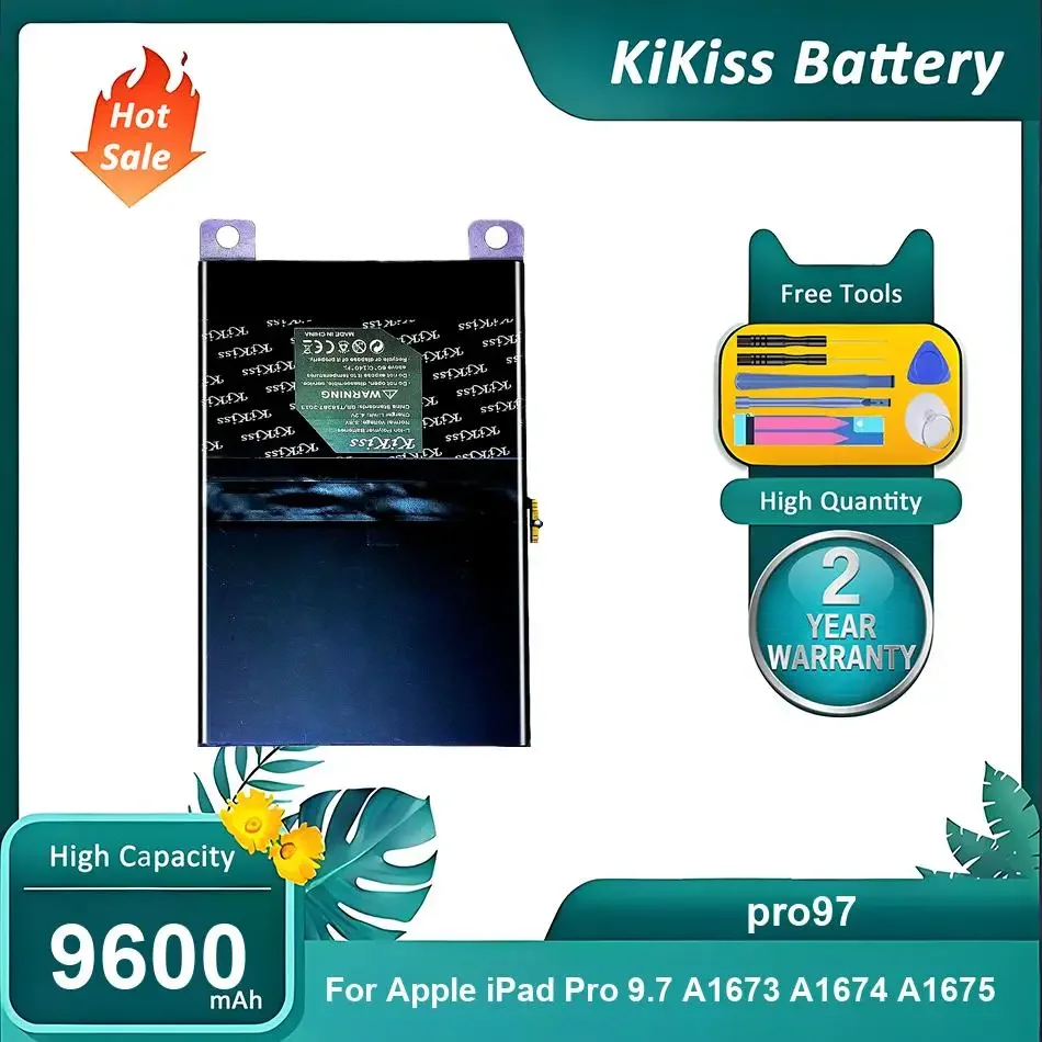 

Brand New Tablet Battery For Apple iPad Pro 9.7 A1673 A1674 A1675,pro97,9600mAh