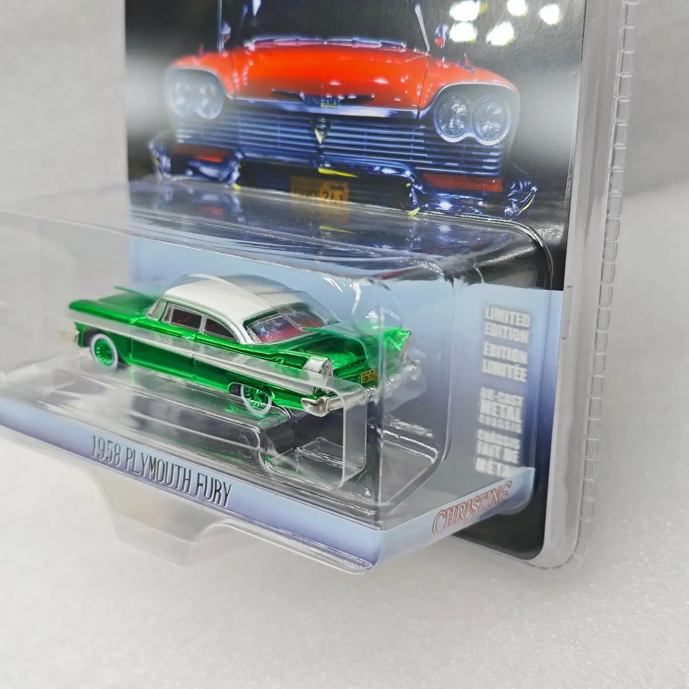 

GreenLight 1:64 1958 Plymouth Fury 44830-C Simulation Car Alloy Model Collection Ornaments Toy Gift