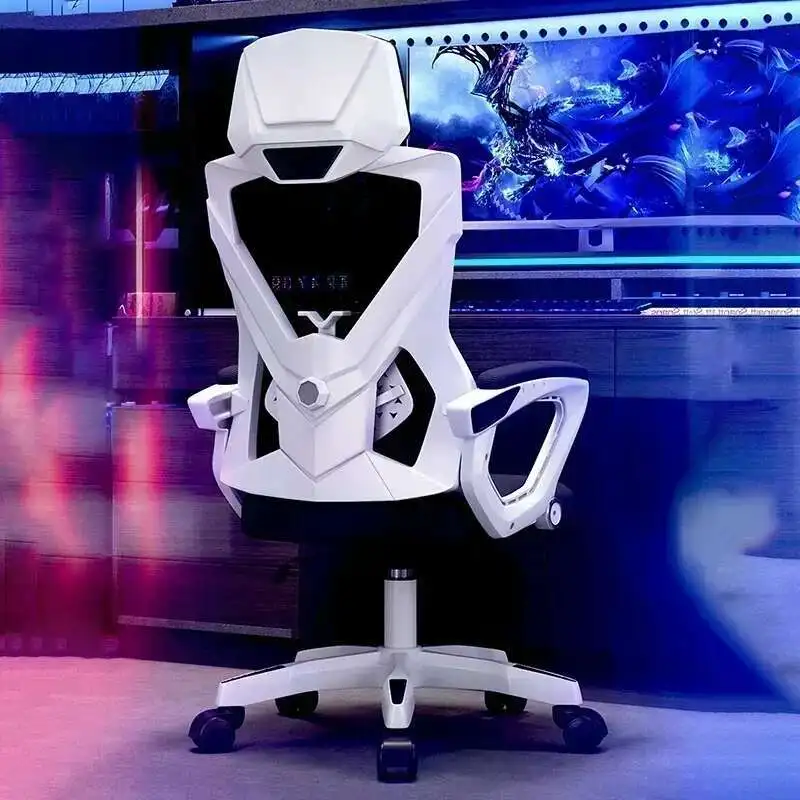 

Comfort Gaming Office Chairs Ergonomic Black Latex Cushion Rolling Office Chairs Cheap Swivel Modern Chaise Gamer Home Furniture