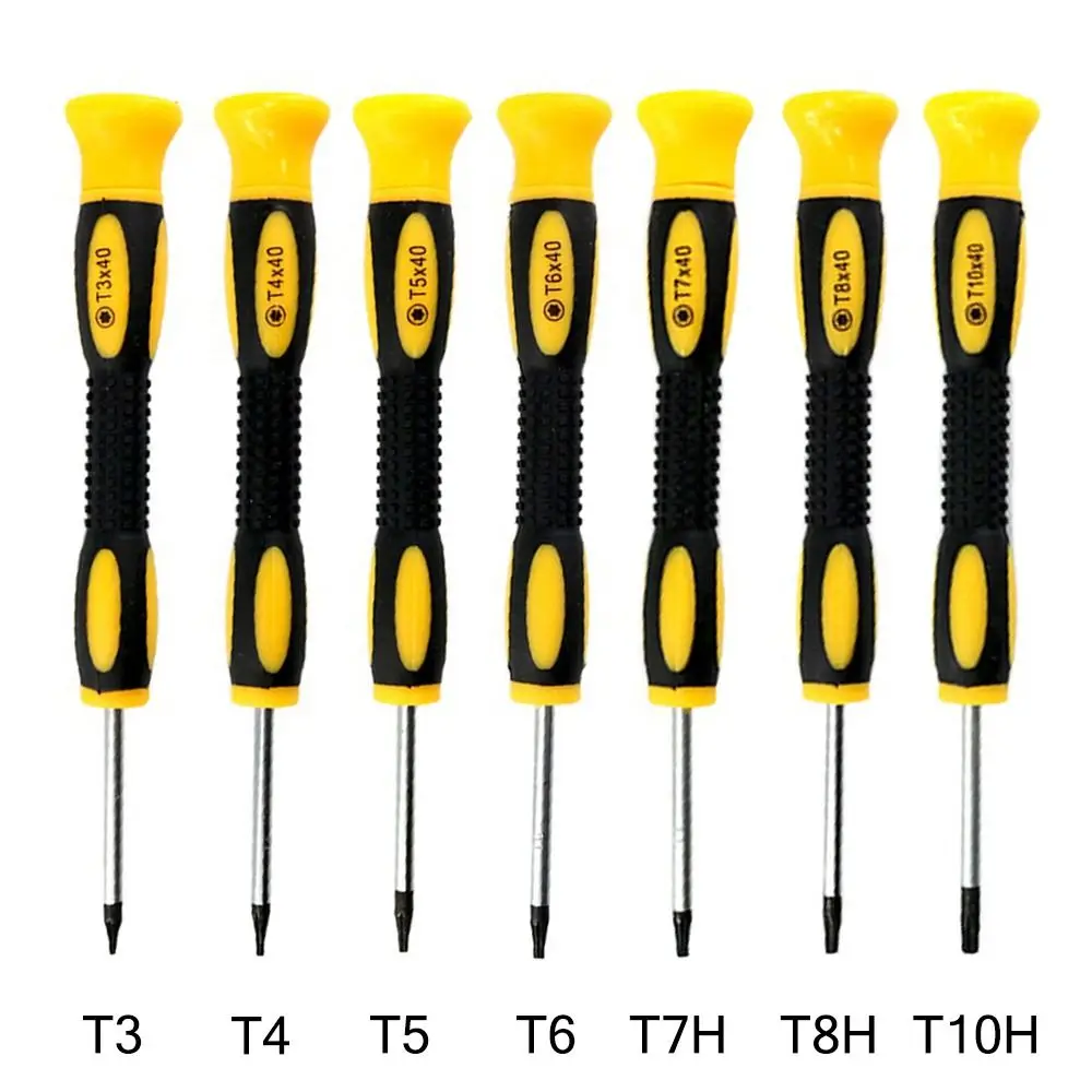 T3/T4/T5/T6/T7H/T8H/T10H Screwdriver With Hole Handle Disassembly Repair Tools for Xbox Removal Tool Home Improvement Tool