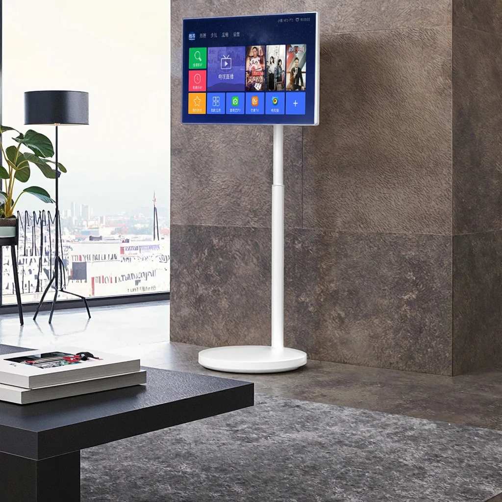 

32 Inch Android13 8+128GB 6000mAh Smart Portable Touch Screen TV with Flip Display Stand and Wifi Display
