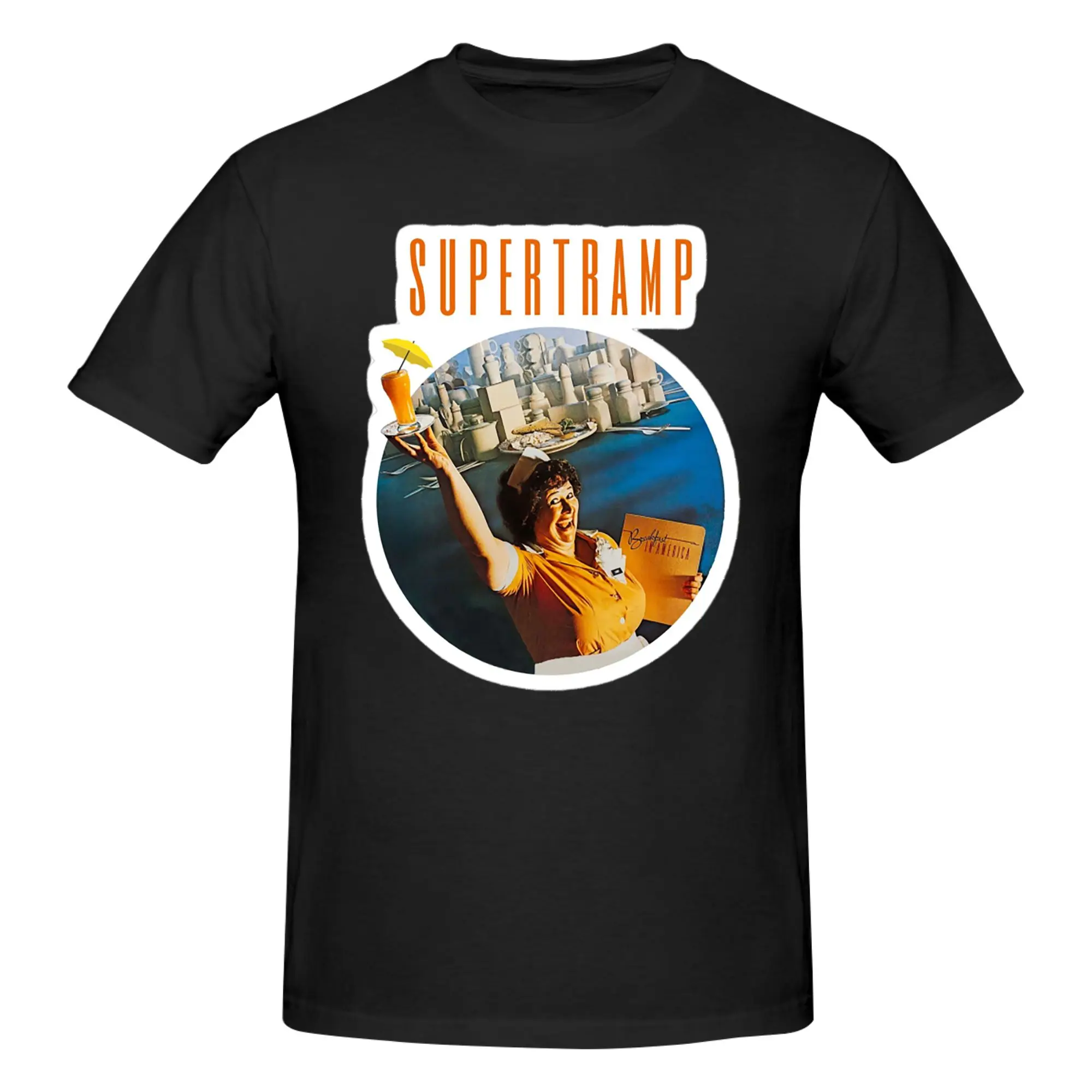 

Supertramp 100% Cotton T-Shirt Men's T Shirts Men O-Neck Short Sleeve S-6XL