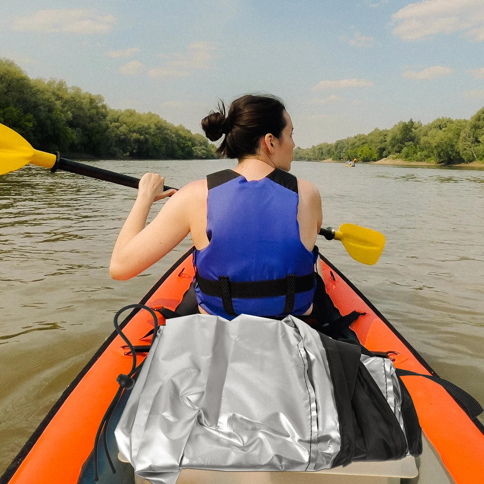 

Чехол для сиденья каяка с эластичными ремнями: плотно прилегает, легко надевается и снимается, предотвращает смещение, защита для каяка и рыболовной лодки