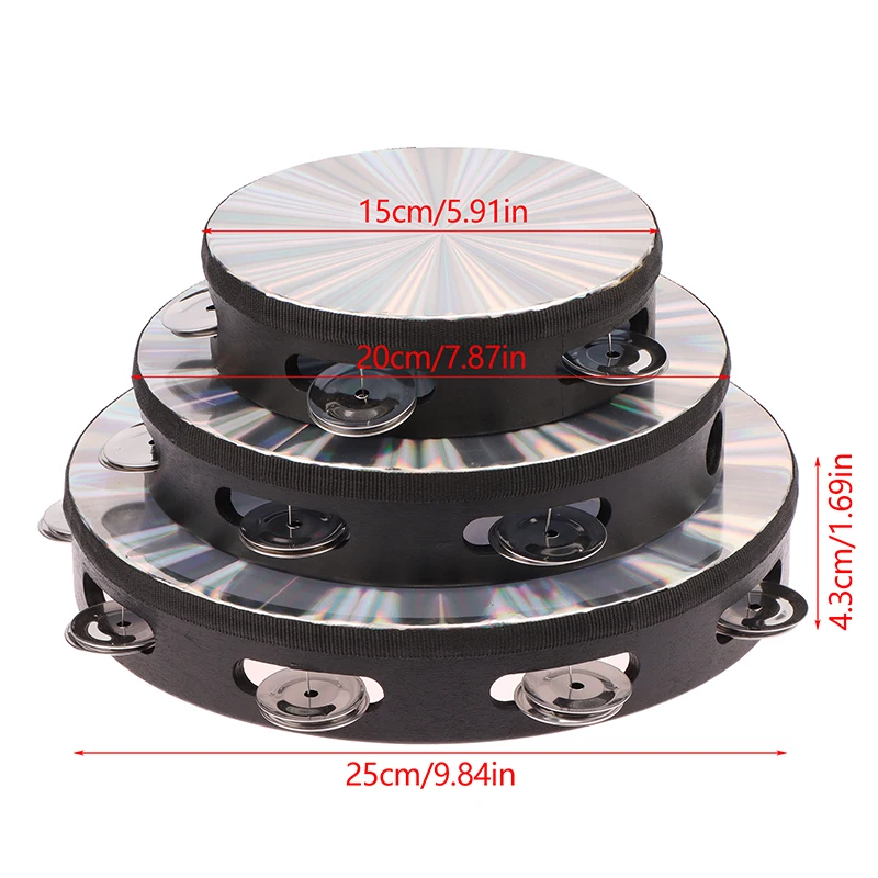 Thumbnail 2 - #4 Trending Wooden Tambourines Right Now