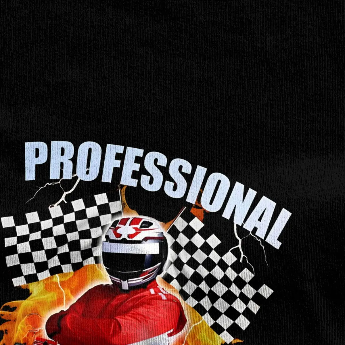 Professional Racist Funny Racing Meme T Shirt Fashion T-Shirts Short Sleeve Vintage Tshirt Beach Cotton O Neck Plus Size Tees