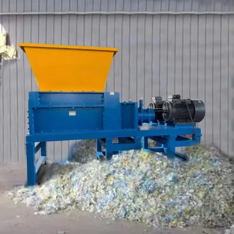 Small Commercial Electric Waste Material Shredding Crusher Processing Machine In Hanxin