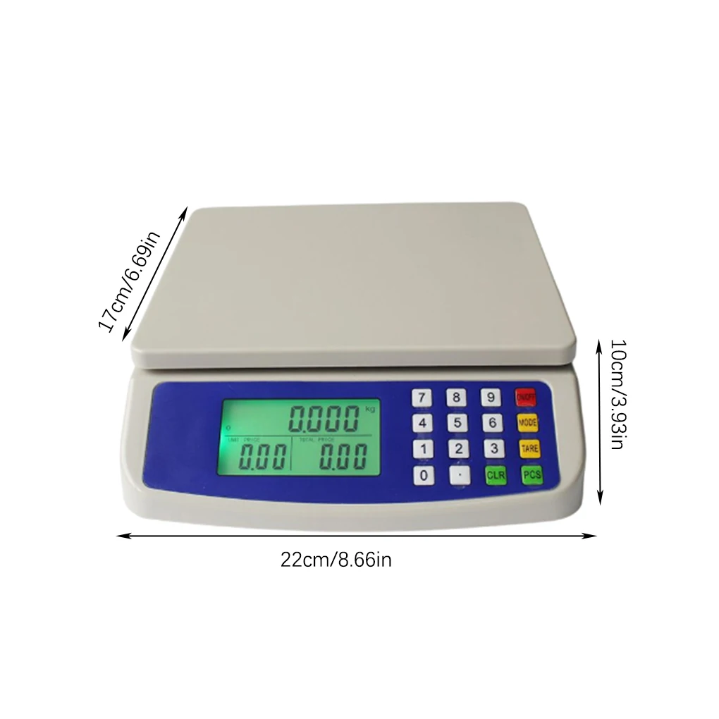 Precision Digital Scale LCD Display Electronic Balance Weight Scales Accuracy Kitchen Measuring Devices Fruit  6kg-0 5g