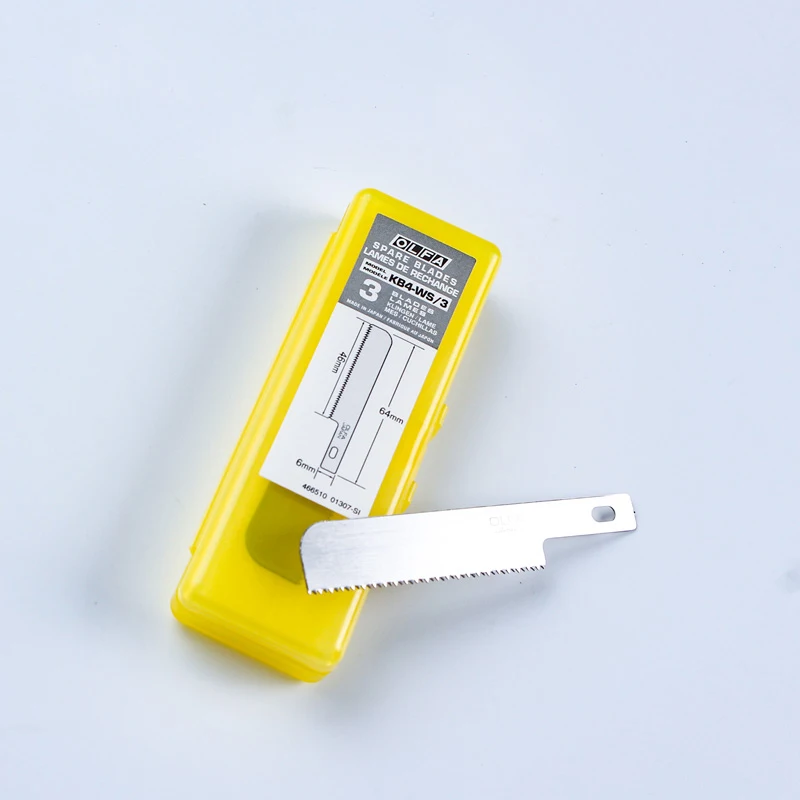 OLFA KB4-WS/3 ، KB4-NS/3 نموذج شفرة المنشار الحرفية أدوات منشار يدوي قطع شفرات ل AK-4 (167B) TAMIYA 74111 يدوية الحرفية المنشار