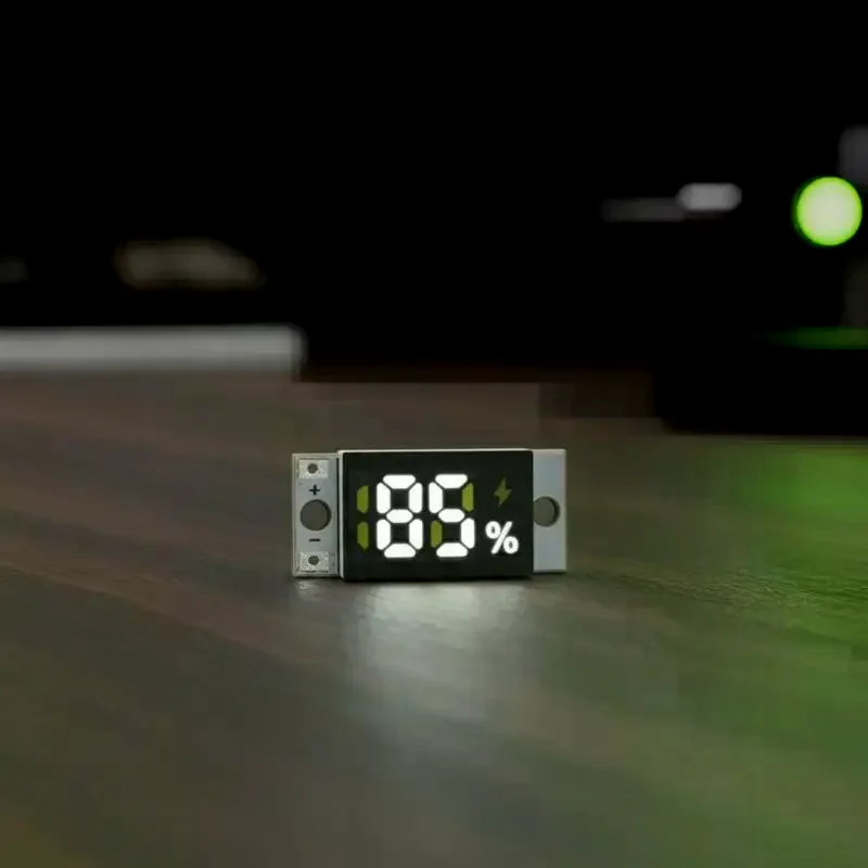 Digital Voltage Tester Module Mini Battery Meter for 1S 2S 3S 4S Battery Packs Precise Indicator for Power Management