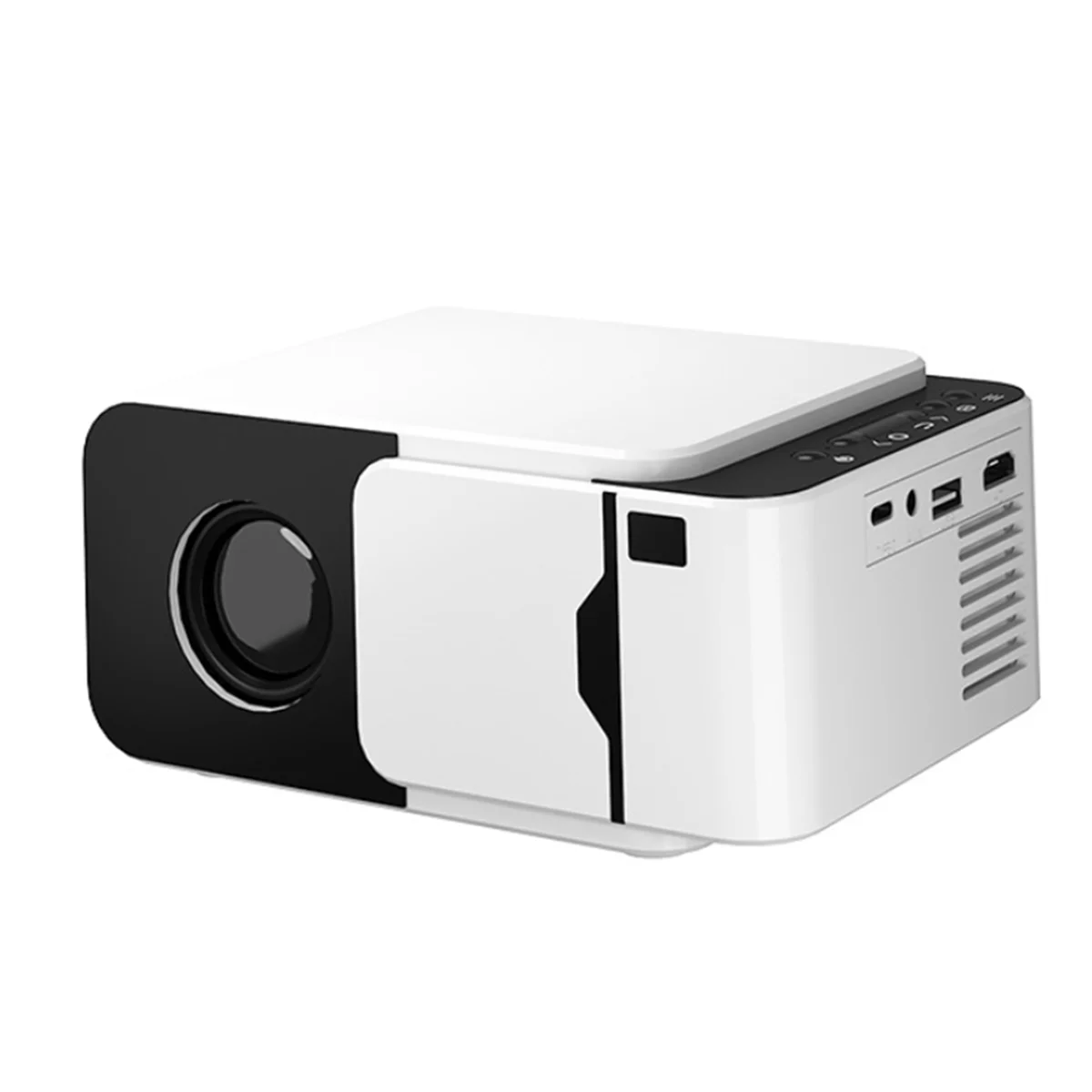 NEW!! MiniT5 Home HD Projector Mini Portable Mini Smart Phone Home Theater Projection US Plug