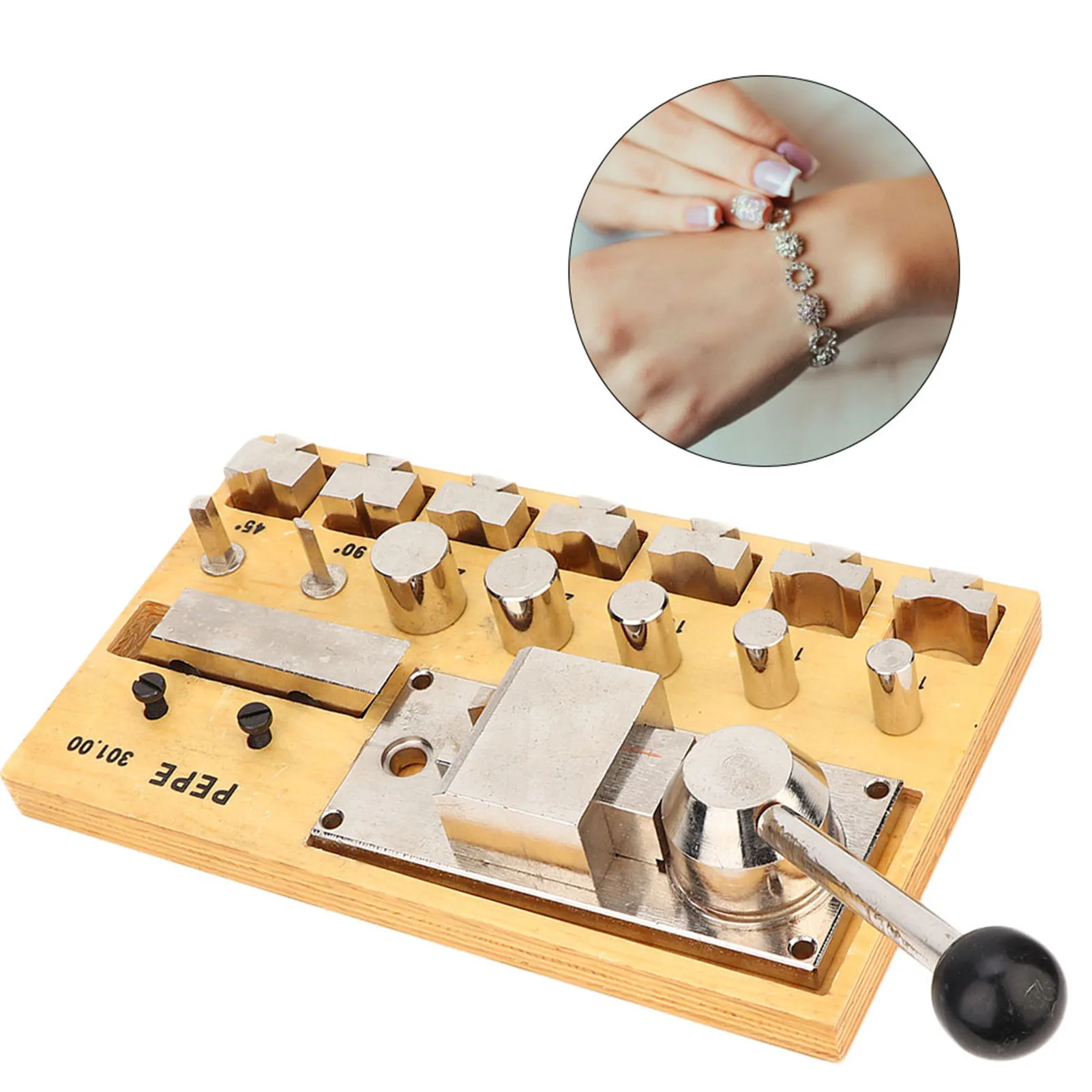 

Bending Device High Quality Ring Earring Bending Tools Ring Bender Maker Jewelry Making Tools Ring Bender