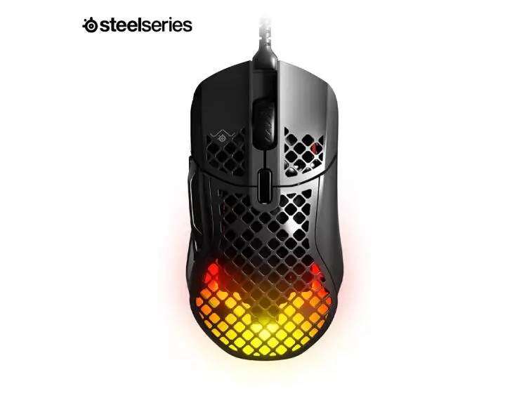 Imagem -03 - Steelseries Aerox Mouse para Jogos com Fio Proteção Ip54 66g Leve Programação de Teclas