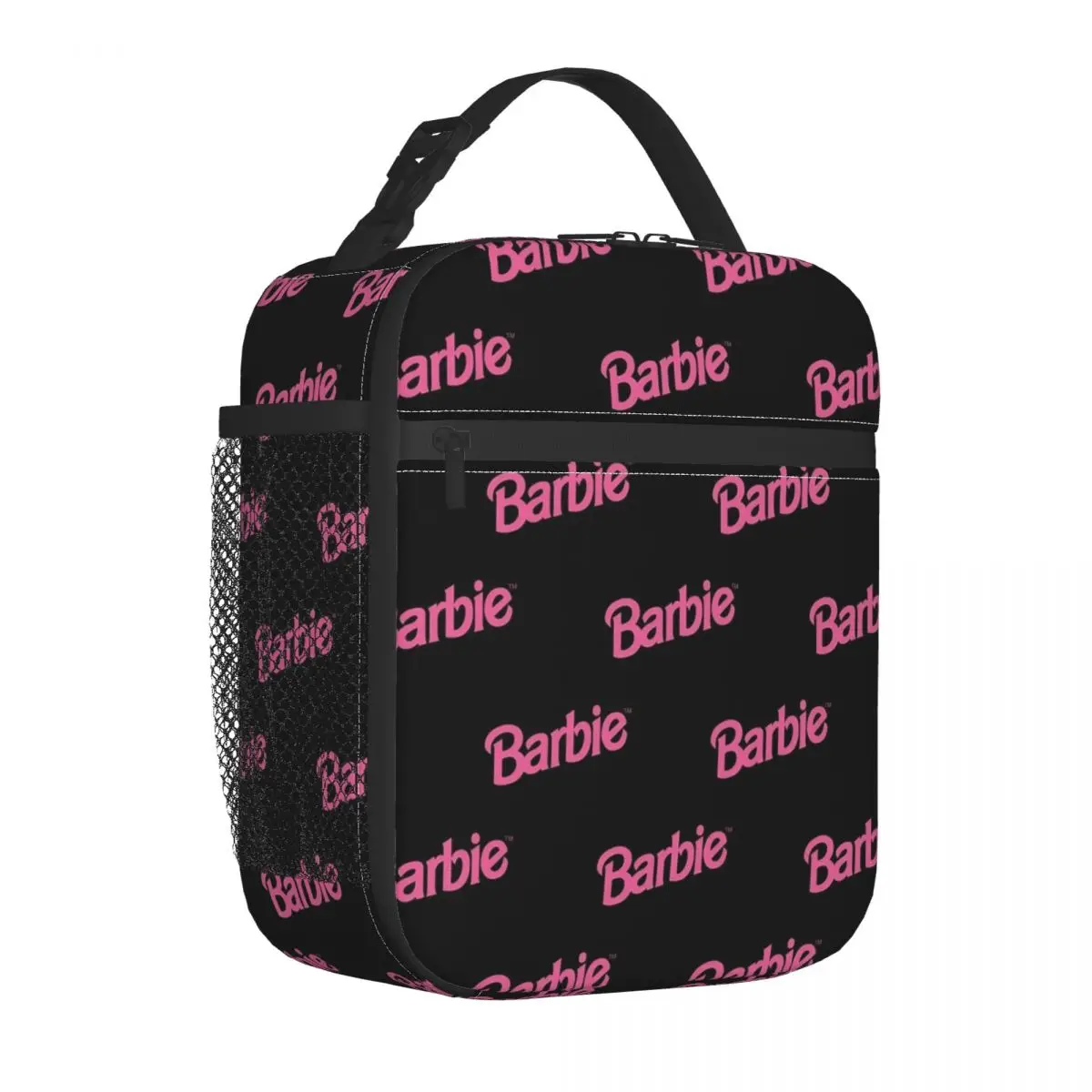 Barbie Pink Girls Y2K Insulated Lunch Bag Thermal Bag Reusable Leakproof Tote Lunch Box Men Women Office Outdoor