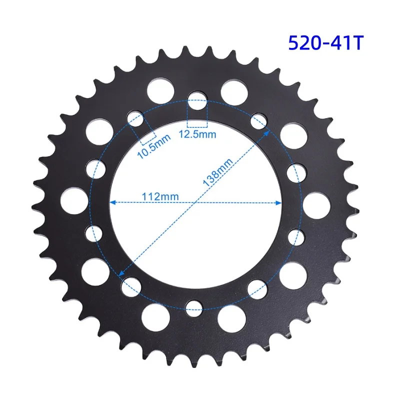 520 15T 39T 41T Moto Front Rear Star Sprocket for Honda CB500 CB 500F 500X 500FA 500XA 500 FA X XA F ABS CBR500 R CBR 500R 500RA