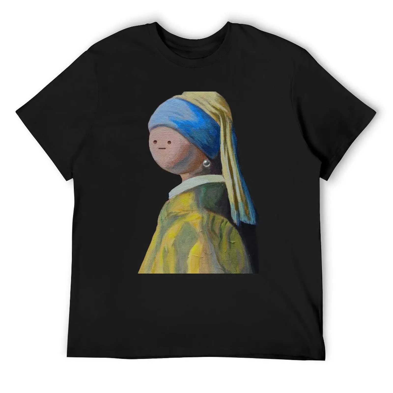 

Gurl with a Purl Earring T-Shirt summer 2025 blue lock plus sizes oversize t-shirts man mens graphic t-shirts pack