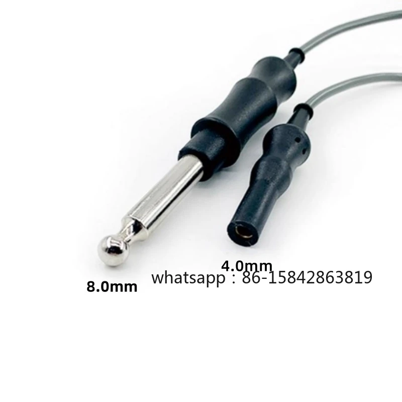

Olympus A0358 ESU HF Cord High Frequency Cable Monopolar 8mm ERBE 20192-125 for Endoscope Units Bard, Bovie, Conmed, Valleylab