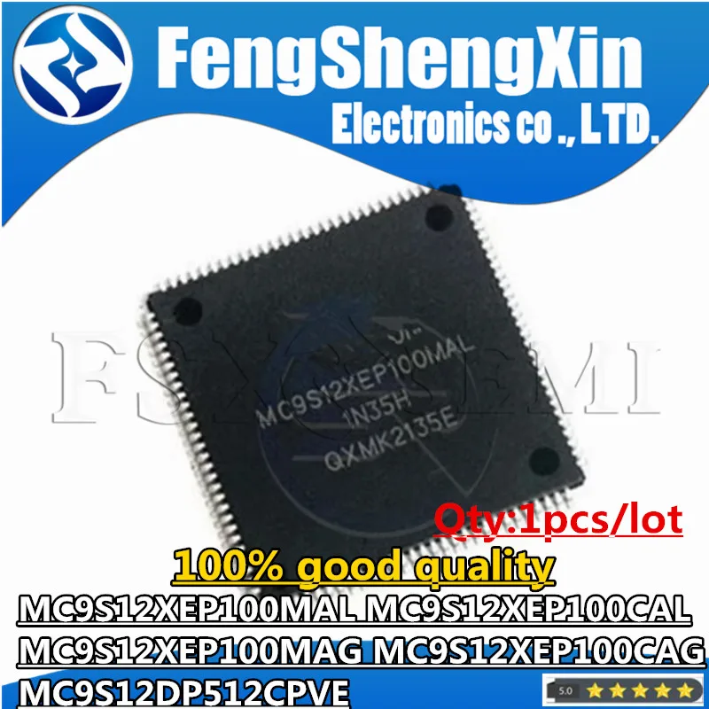 1pcs MC9S12XEP100MAL MC9S12XEP100CAL MC9S12XEP100MAG MC9S12XEP100CAG MC9S12DP512CPVE QFP Chips