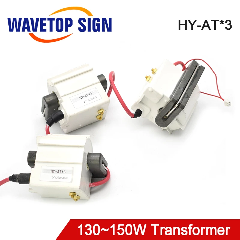 SignkoRay High Voltage Flyback Transformer HY-AT*3 130~150W for RECI Laser Power Supply DY20 W6 W8 3PCS/LOTS