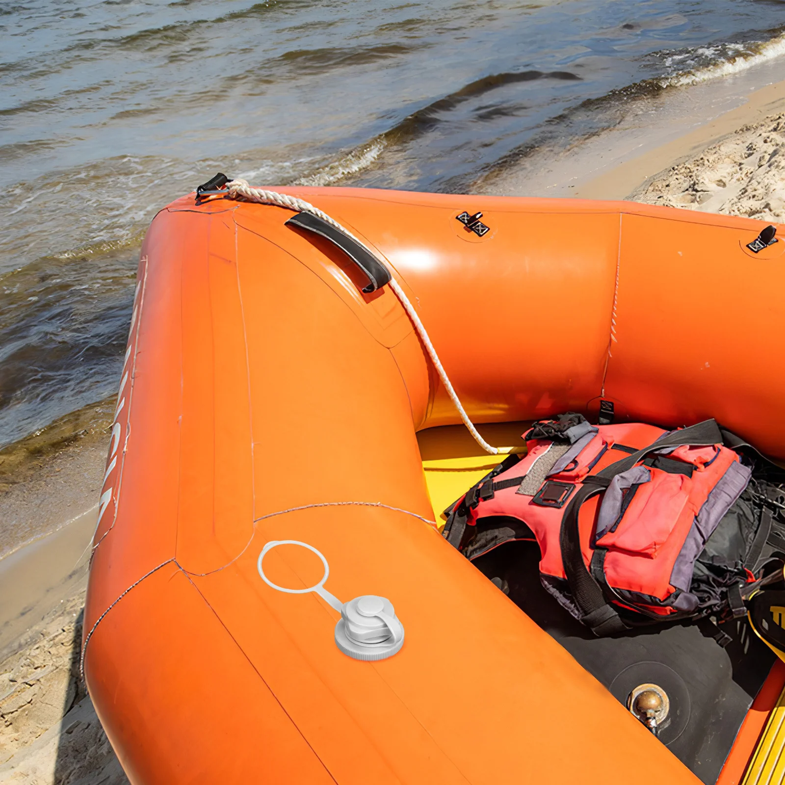 2 قطعة صمامات هواء القارب نفخ كاياك استبدال المسمار صمامات العالمي صالح ل طوف مرتبة هوائية صمام بوسطن #4