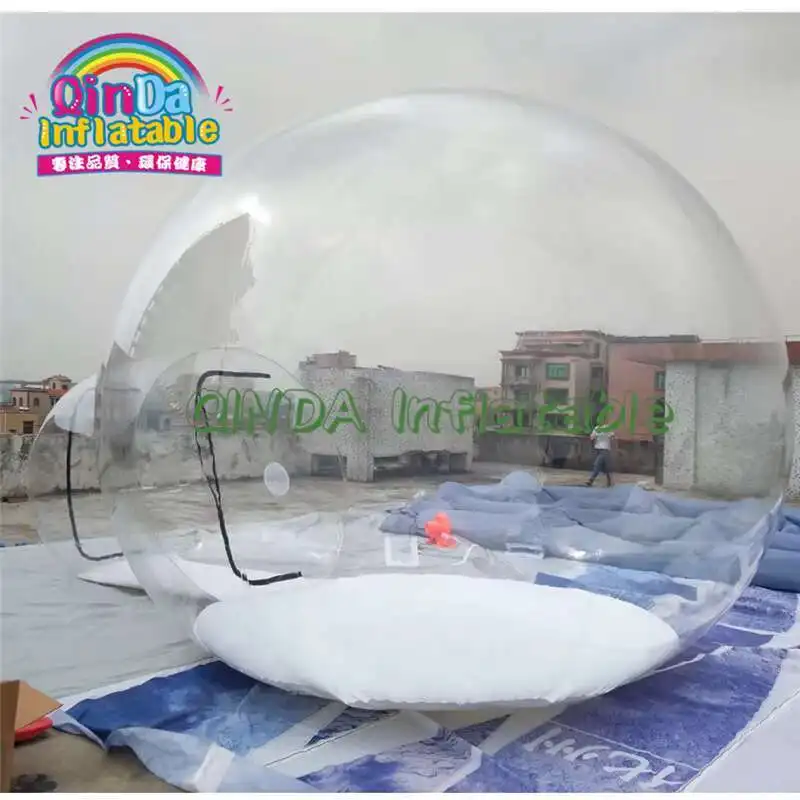 Acampamento inflável da barraca clara da bolha da abóbada durável exterior da família impermeável para venda