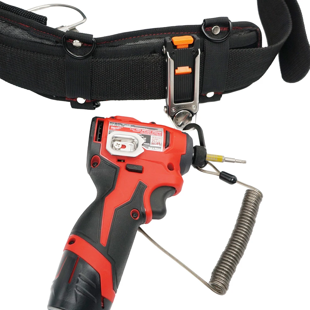 Upgrade Modifiable Metal Quick‑Release Belt Hook For Milwaukee Worx Makita Drill Impact Driver Tools