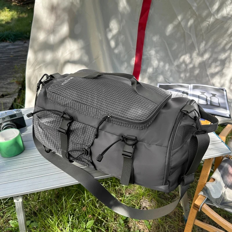 Lightweight and high-end backpack, outdoor sports mountaineering bag, large-capacity multi-functional handbag, sports luggage ba view 2