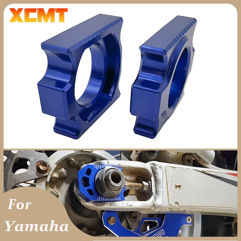 

For YAMAHA CNC Rear Chain Adjuster Axle Block YZ250F YZ450F YZ125 YZ250 YZ250X YZ250FX WR250F WR450F WR250R WR250X 2002-2022